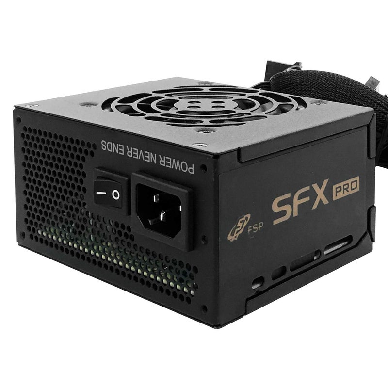 FSP Mini ITX Solution 450W / SFX 12V / Micro ATX 80 Plus Bronze Certified Non-Modular Power Supply (FSP450-50SAC) - Image 3